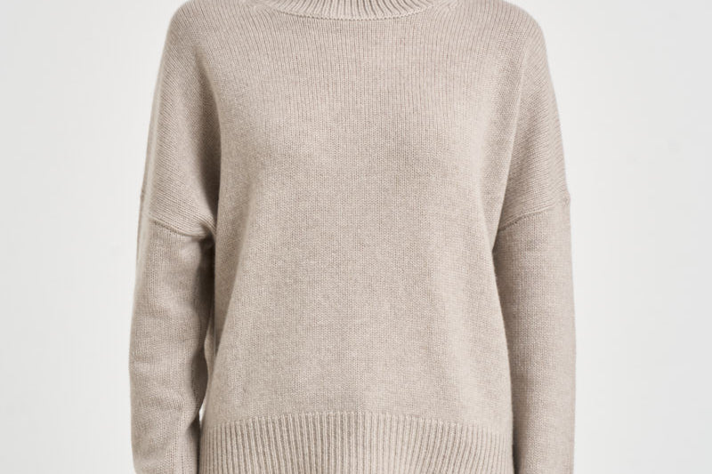 Dolcevita donna Heidi in cashmere tortora 202113 SAND LISA YANG 