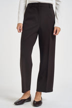 Pantaloni donna Punto milano cropped marroni L6WWI49 U85 LIVIANA CONTI 