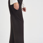 Pantaloni donna cropped marrone scuro L6WWI49 U85 LIVIANA CONTI 