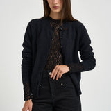 Cardigan donna Naia con bottoni nero CA0185FA A1L68E01BK MARANT ETOILE 