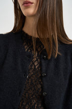 Cardigan donna Naia con bottoni nero CA0185FA A1L68E01BK MARANT ETOILE 
