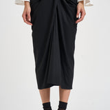 Gonna donna Jeldia midi nera JU0018FB D3K05E01BK MARANT ETOILE 