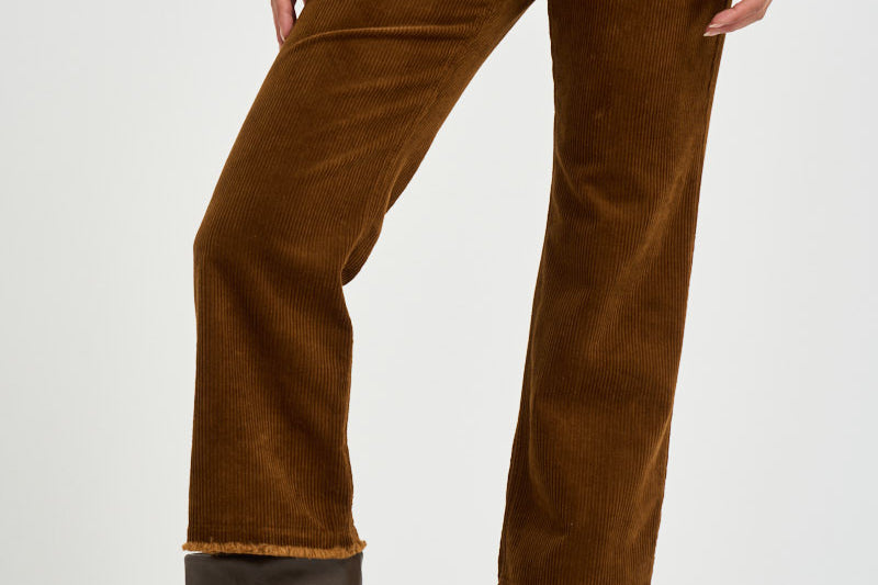 Pantalone donna in velluto a coste tabacco PA0708FA D3G02E50CA MARANT ETOILE 