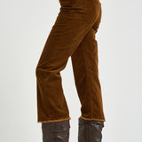Pantalone donna in velluto a coste tabacco PA0708FA D3G02E50CA MARANT ETOILE 