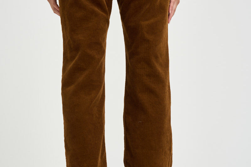Pantalone donna in velluto a coste tabacco PA0708FA D3G02E50CA MARANT ETOILE 