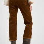 Pantalone donna in velluto a coste tabacco PA0708FA D3G02E50CA MARANT ETOILE 