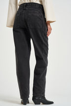 Jeans donna ilsa con coulisse nero PA0738FA D3H01E02FK MARANT ETOILE 