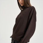 Maglia donna Nasha dolcevita cioccolato PU0663FA C1L17E50CL MARANT ETOILE 