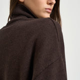 Maglia donna Nasha dolcevita cioccolato PU0663FA C1L17E50CL MARANT ETOILE 