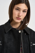 Giacca donna Belma corta nera VE0732FA D3D01E01BK MARANT ETOILE 