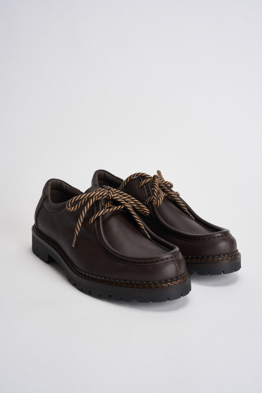 Scarpa uomo Derby testa di moro L1710 BOSTONTESTA MORO MAZE 