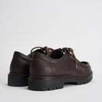 Scarpa uomo Derby testa di moro L1710 BOSTONTESTA MORO MAZE 