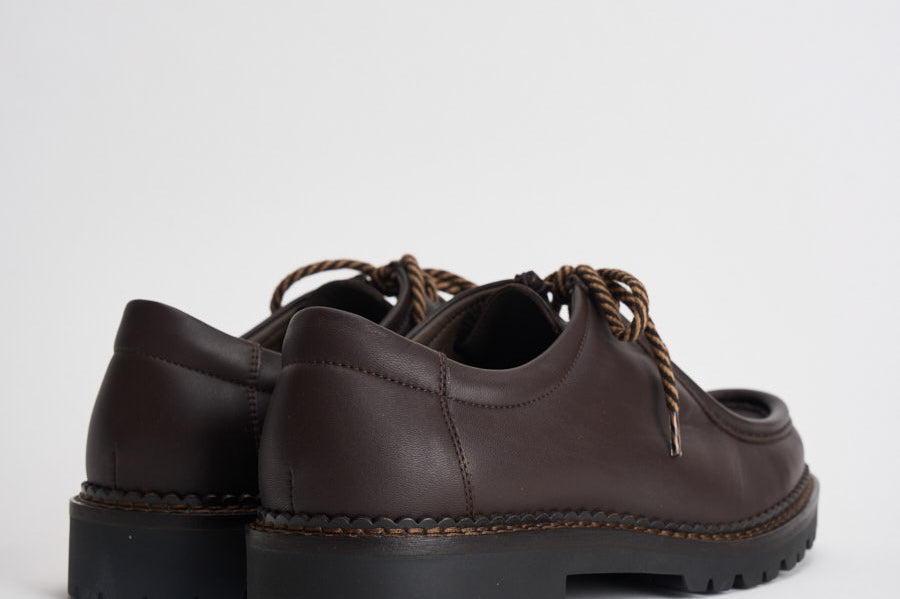 Scarpa uomo Derby testa di moro L1710 BOSTONTESTA MORO MAZE 