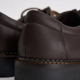 Scarpa uomo Derby testa di moro L1710 BOSTONTESTA MORO MAZE 