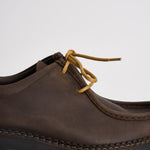 Scarpe uomo stringate marrone scuro L1710 CRAZYBROWN MAZE 