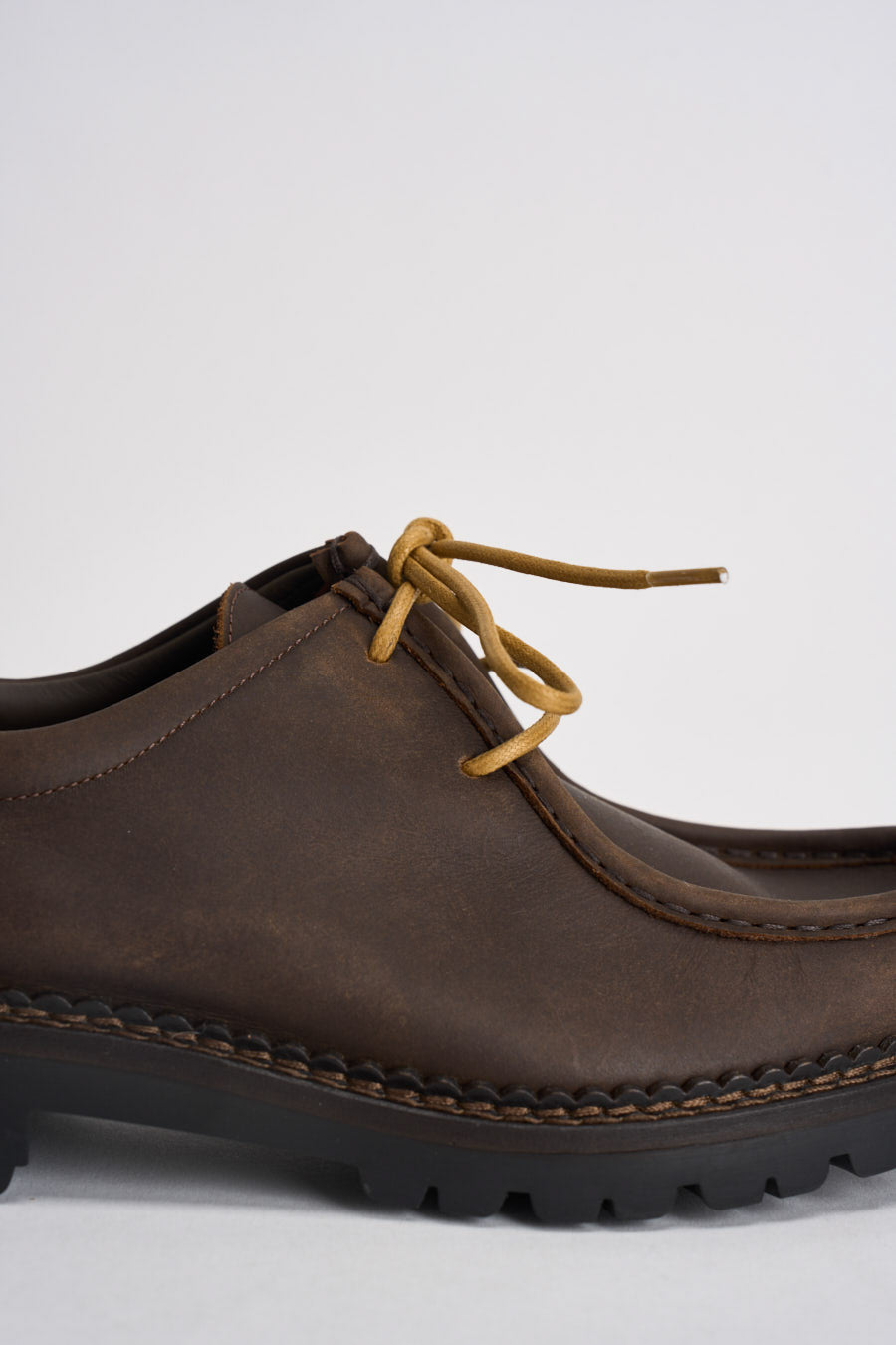 Scarpe uomo stringate marrone scuro L1710 CRAZYBROWN MAZE 