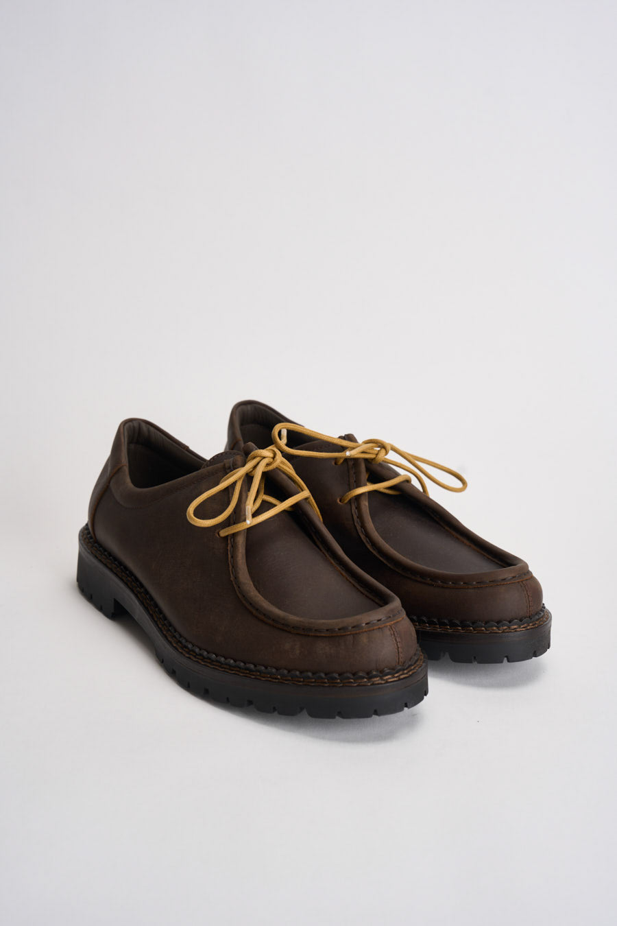 Scarpe uomo stringate marrone scuro L1710 CRAZYBROWN MAZE 