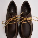 Scarpe uomo stringate marrone scuro L1710 CRAZYBROWN MAZE 