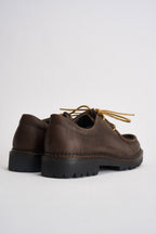 Scarpe uomo stringate marrone scuro L1710 CRAZYBROWN MAZE 