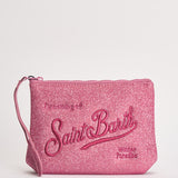Pochette donna Aline con lurex rosa ALINELUREXW 00192M MC2 SAINT BARTH 