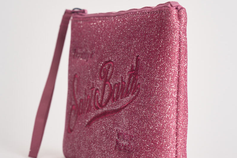 Pochette donna Aline con lurex rosa ALINELUREXW 00192M MC2 SAINT BARTH 