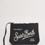 Pochette donna Aline con lurex nera ALINELUREXW 00315M MC2 SAINT BARTH 
