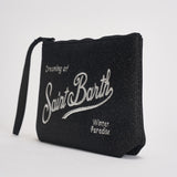 Pochette donna Aline con lurex nera ALINELUREXW 00315M MC2 SAINT BARTH 