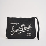 Pochette donna Aline con lurex nera ALINELUREXW 00315M MC2 SAINT BARTH 