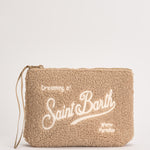 Pochette donna Aline teddy beige ALINETEDDY 00347M MC2 SAINT BARTH 