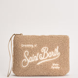 Pochette donna Aline teddy beige ALINETEDDY 00347M MC2 SAINT BARTH 