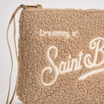 Pochette donna Aline teddy beige ALINETEDDY 00347M MC2 SAINT BARTH 