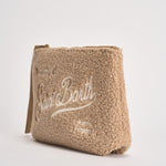 Pochette donna Aline teddy beige ALINETEDDY 00347M MC2 SAINT BARTH 