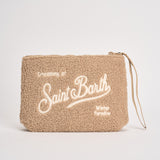 Pochette donna Aline teddy beige ALINETEDDY 00347M MC2 SAINT BARTH 