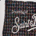 Pochette donna Aline multicolor nera ALINETWEED 00193M MC2 SAINT BARTH 