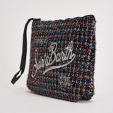 Pochette donna Aline multicolor nera ALINETWEED 00193M MC2 SAINT BARTH 