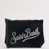 Pochette donna Aline in velluto nera ALINEVELVET 04519M MC2 SAINT BARTH 