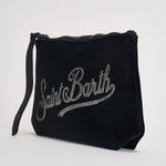 Pochette donna Aline in velluto nera ALINEVELVET 04519M MC2 SAINT BARTH 