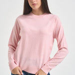Maglia donna girocollo rosa DELPHINE 00006M MC2 SAINT BARTH 