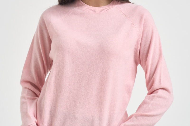 Maglia donna girocollo rosa DELPHINE 00006M MC2 SAINT BARTH 