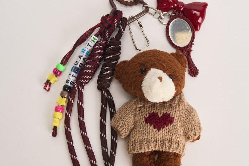 Funny Charm portachiavi multicolor FUNNYCHARM 00458M MC2 SAINT BARTH 