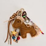 Funny Charm portachiavi multicolor cammello FUNNYCHARM 02161M MC2 SAINT BARTH 