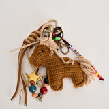 Funny Charm portachiavi multicolor cammello FUNNYCHARM 02161M MC2 SAINT BARTH 