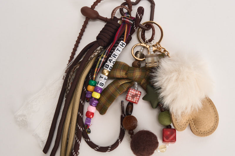 Funny Charm portachiavi multicolor FUNNYCHARM 02171M MC2 SAINT BARTH 