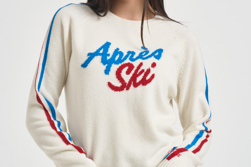 Maglia donna New Queen Après Ski panna NEWQUEEN 00216M MC2 SAINT BARTH 
