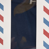 Calzini uomo con logo blu notte SOXN 04530M MC2 SAINT BARTH 