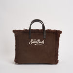Borsa donna Vanity Mini Corduroy marrone VANITYMINICORDUROY 00516M MC2 SAINT BARTH 