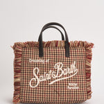 Borsa donna Vanity Mini Vanity pied-de-poule VANITYMINIWOOL 02373M MC2 SAINT BARTH 