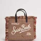 Borsa donna Vanity Mini Vanity pied-de-poule VANITYMINIWOOL 02373M MC2 SAINT BARTH 