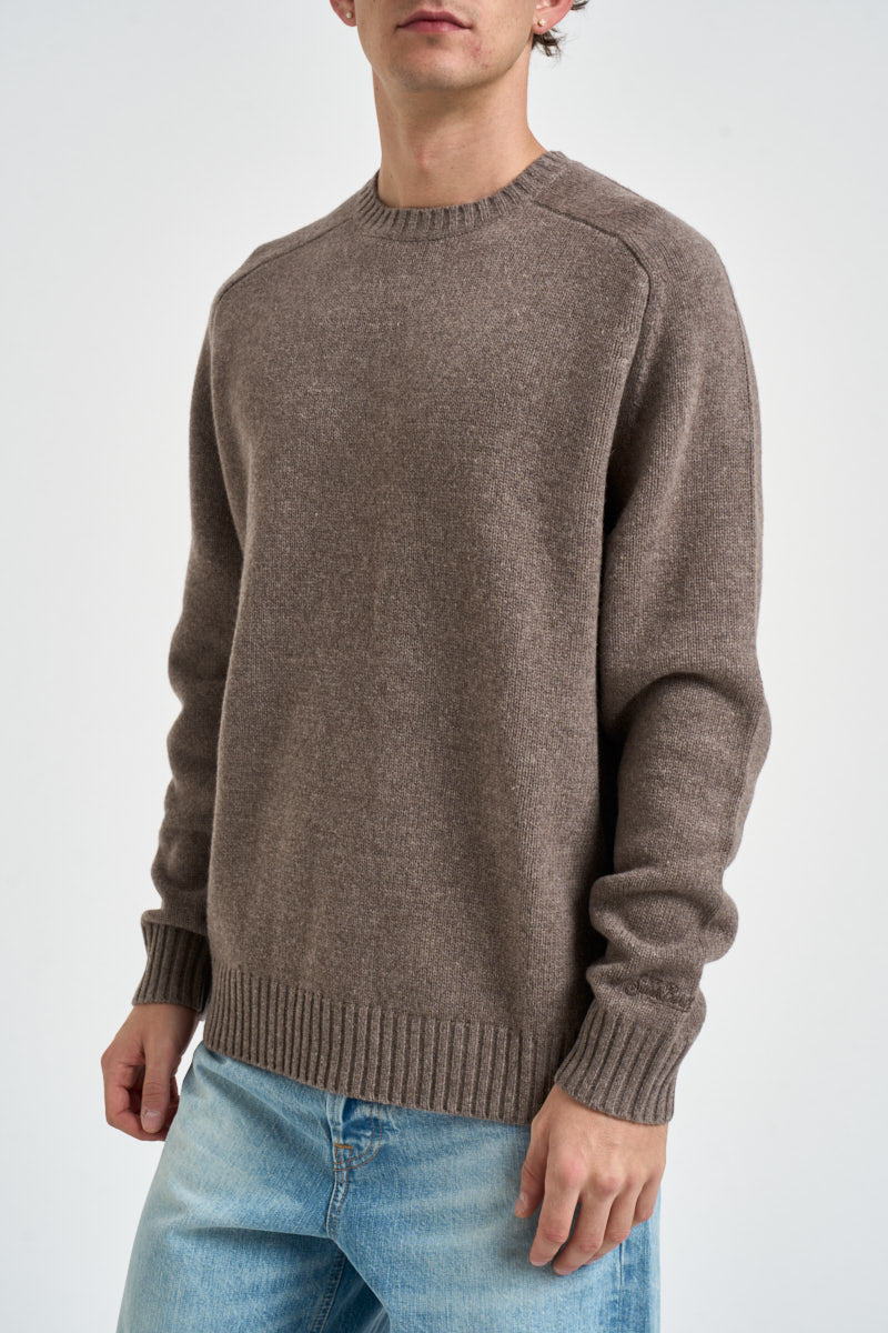 Maglione uomo girocollo tortora mèlange RADLEY 00020M MC2 SAINT BARTH 