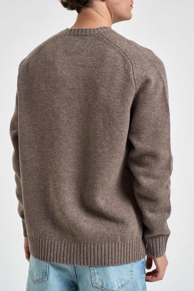 Maglione uomo girocollo tortora mèlange RADLEY 00020M MC2 SAINT BARTH 